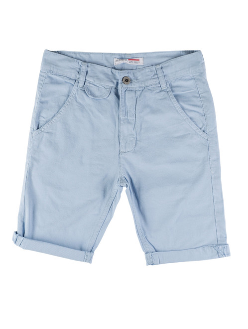 Baby blue shorts front