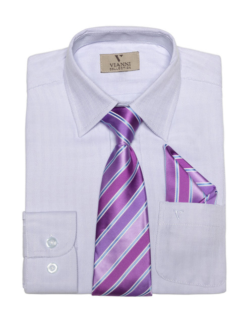 boys lilac shirt