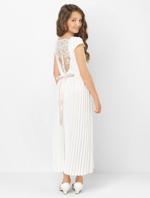 girls ivory dress