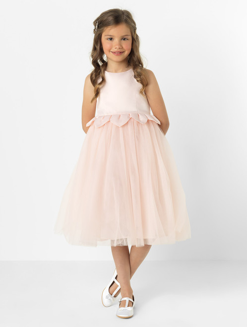girls pink dress