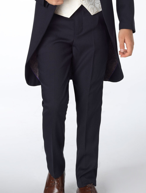 Boys navy trousers - William