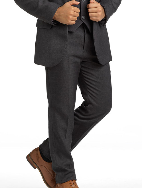 Boys dark grey trousers - Charles