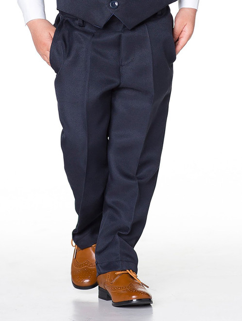 boys navy trousers