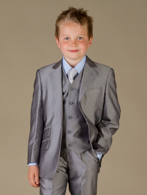 Boys grey suit