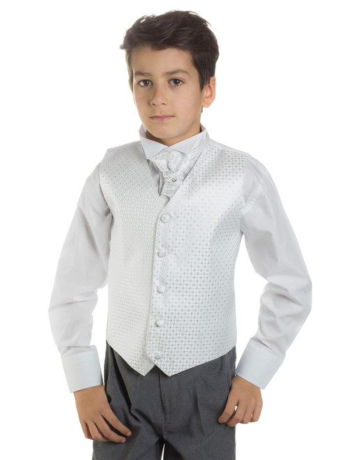 Boys white suit