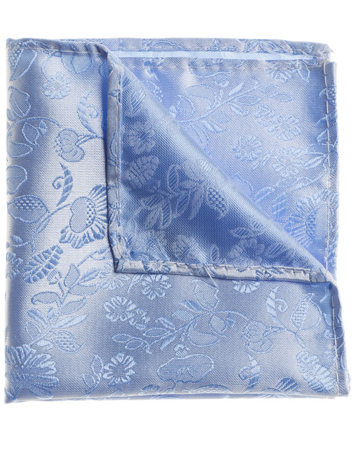 Blue pocket square