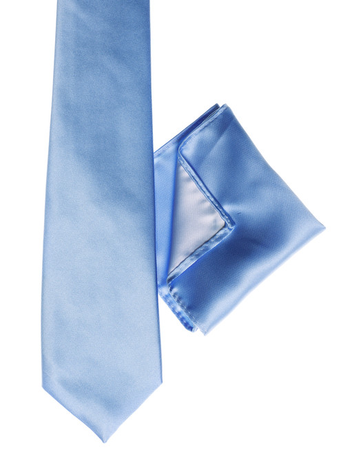 baby blue boys tie