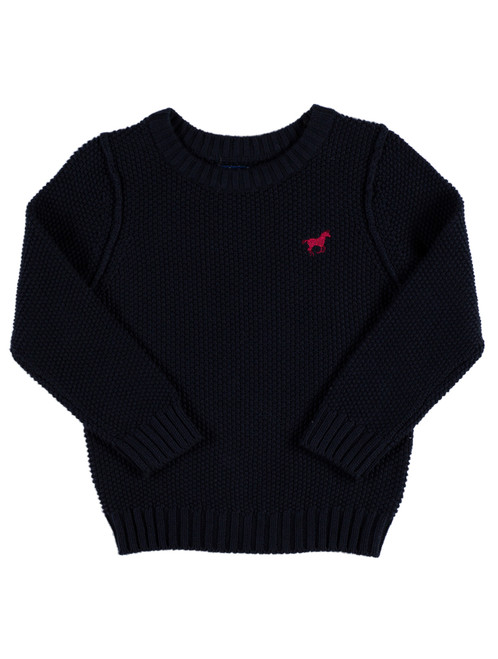Boys navy jumper