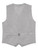 Boys silver waistcoat - Stephen