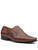 brown slip op shoe