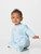 Baby boys blue romper
