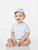 Baby boys white romper
