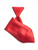Boys red elasticated tie