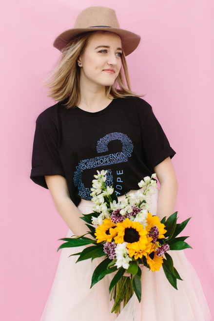 Limbitless Empowerment "Word Art" T-Shirt- Unisex  Limbitless Empowerment "Word Art" T-Shirt- Unisex