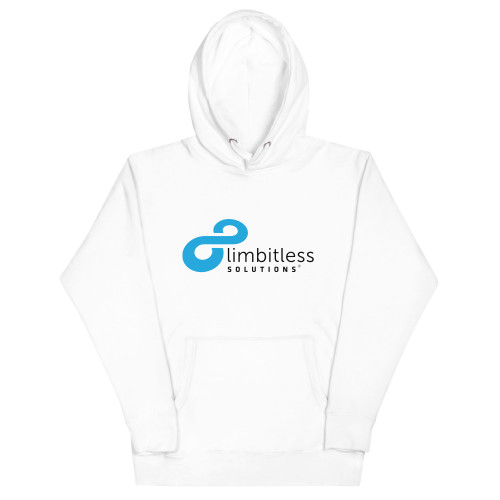 Limbitless Logo Unisex Hoodie (White) Limbitless Logo Unisex Hoodie (White)