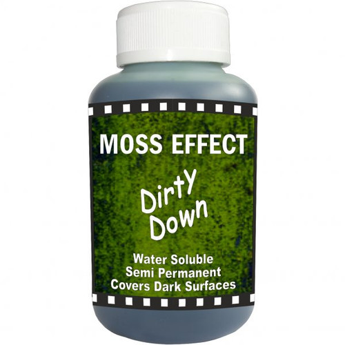 A photo of the bottle of Dirty Down Moss paint