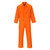 Portwest C813 Liverpool Zip coverall in Orange