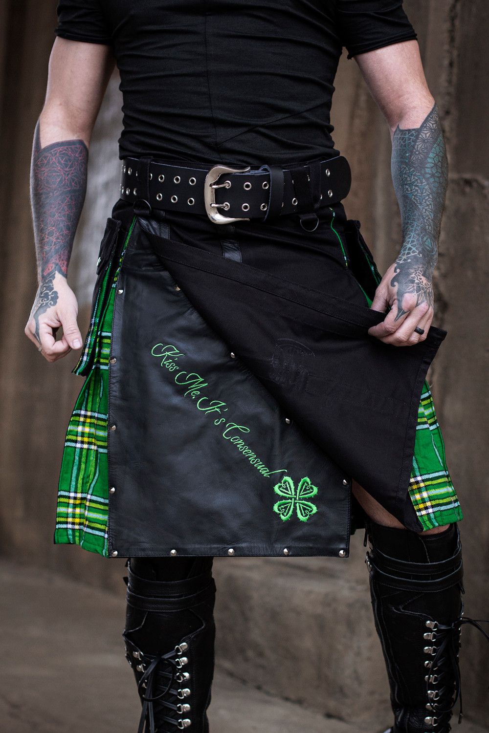 Irish deals pride tartan