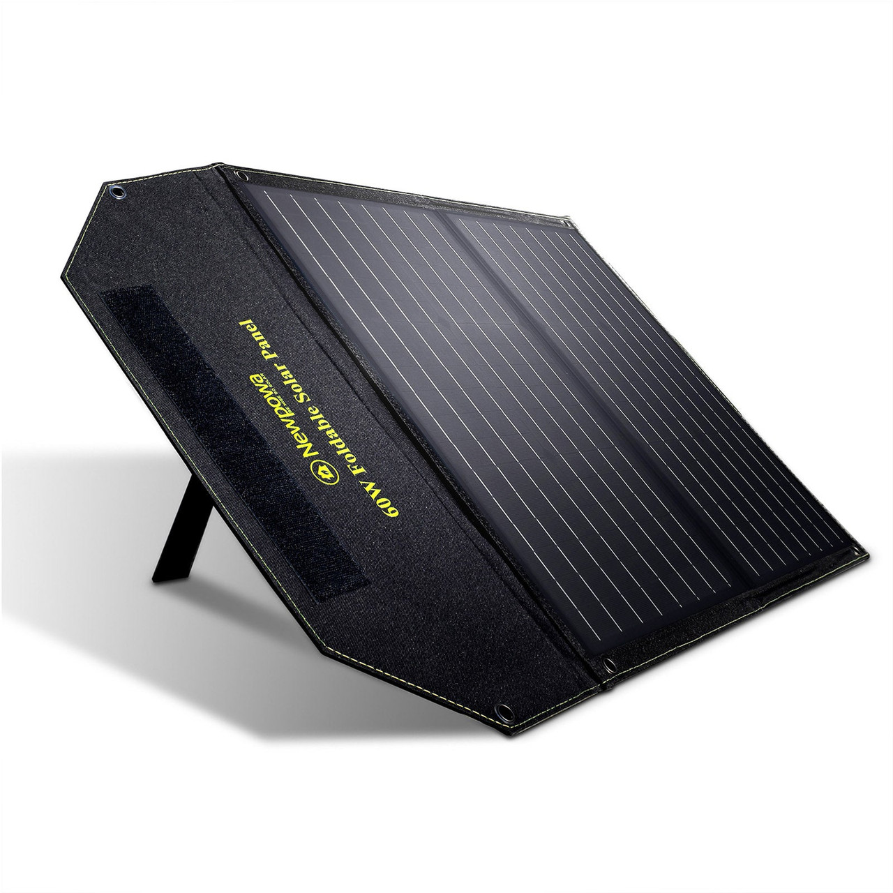 60W 12V Monocrystalline Foldable Solar Panel & Lightweight -Newpowa