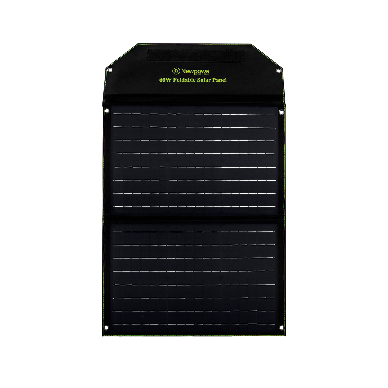 60W 12V Monocrystalline Foldable Solar Panel & Lightweight -Newpowa