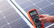 HOW TO TEST A SOLAR PANEL WITHOUT ANY LOAD?