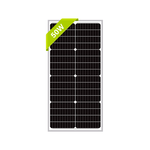 50W Monocrystalline 12V Solar Panel
