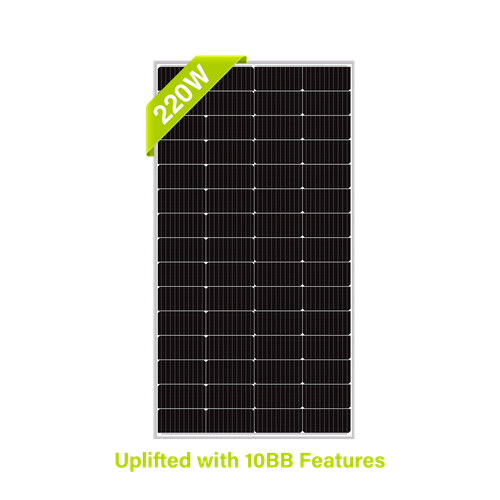 New 220W Monocrystalline 12V Solar Panel