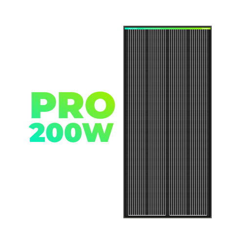 Pro 200W 12V Monocrystalline Solar Panel