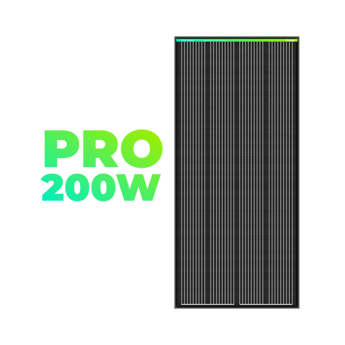 Pro 200W 12V Monocrystalline Solar Panel