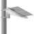 Single Arm Pole/Wall Side Mount (10W-30W Panels)