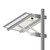 Double Arm Single Panel Pole Side Mount (200W Solar Panels)