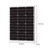 70W Monocrystalline 12V Solar Panel