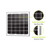 New 5W 12V Monocrystalline Solar Panel