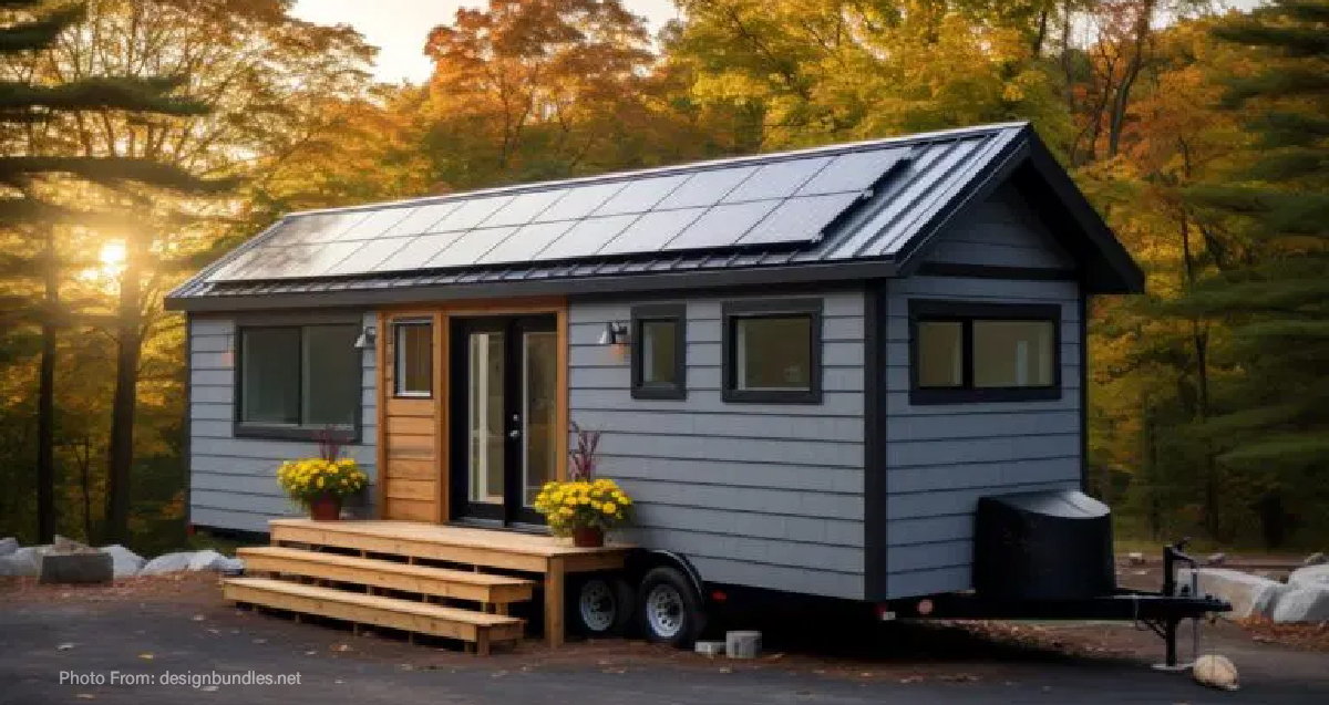 OFF-GRID SOLAR FOR TINY HOMES: EFFICIENTff LIVING WITH SOLAR POWER ...