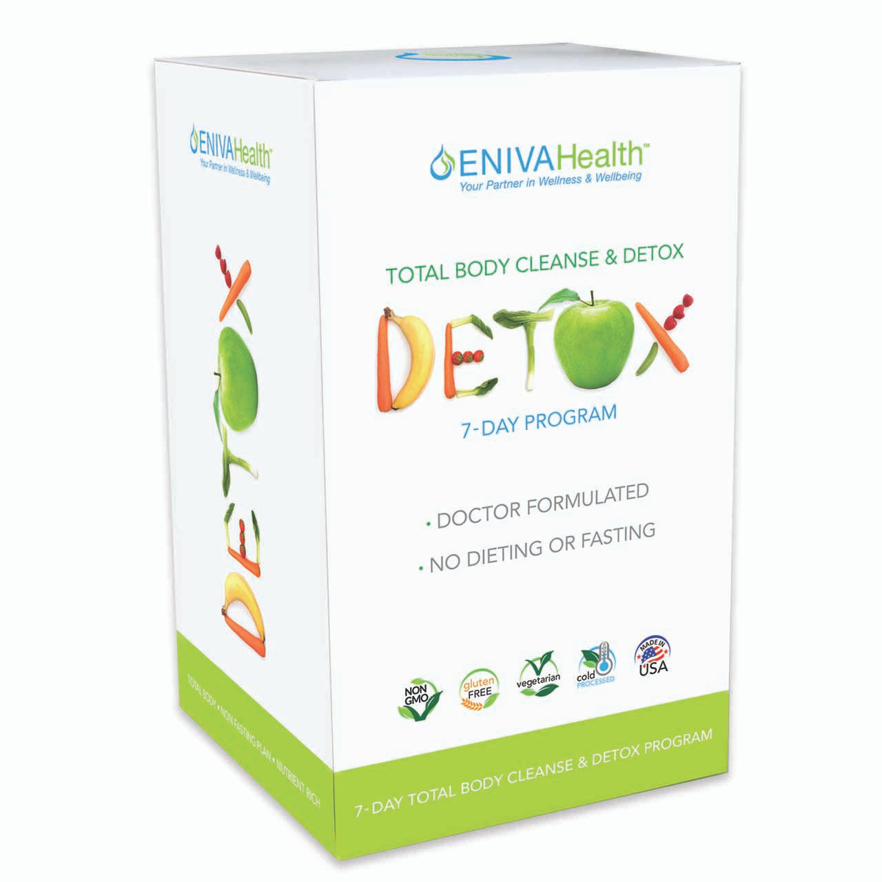 Full Body Detox Kit Easy 7Day Detox and Body Cleanse ENIVA Health