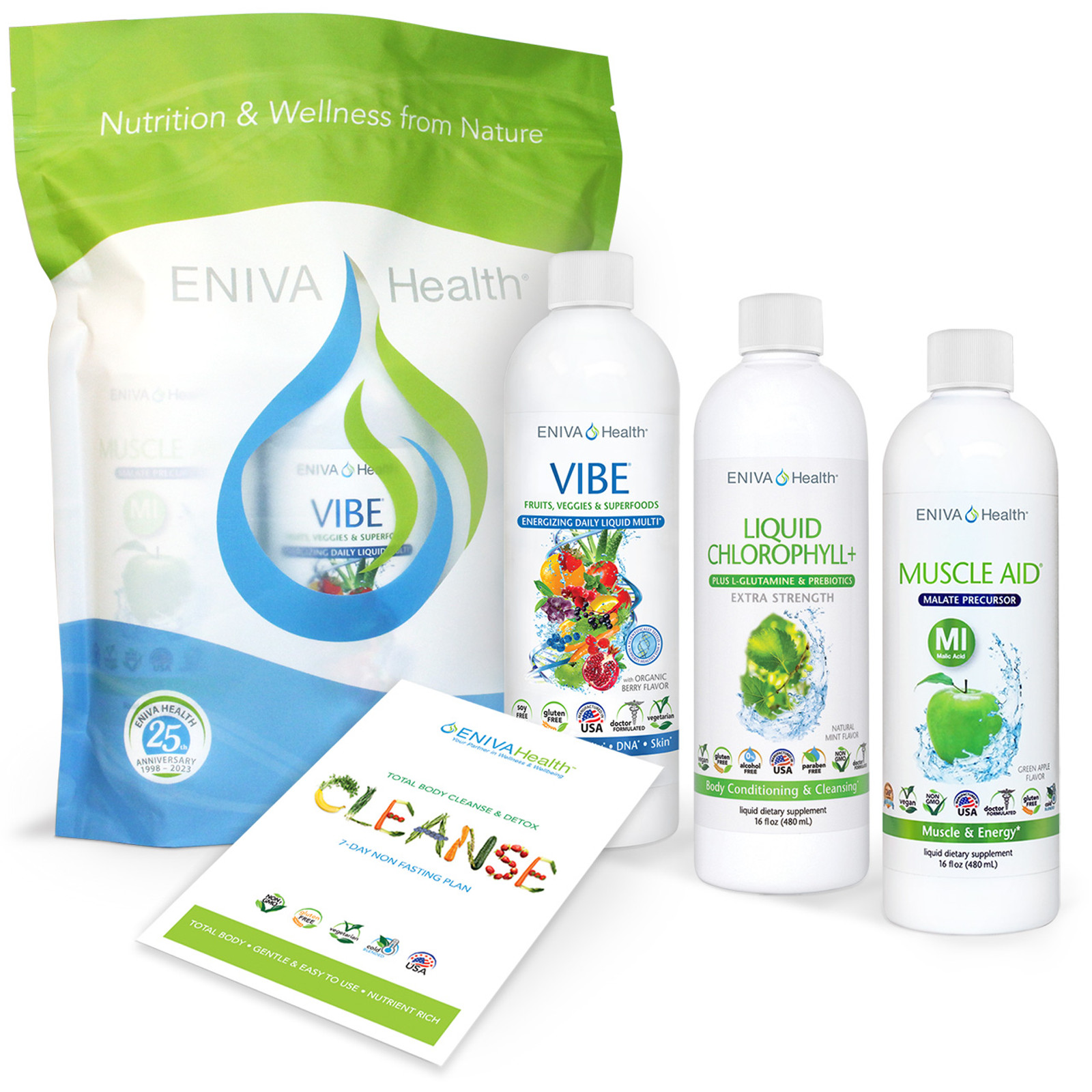 Best Full Body Detox Cleanse Kit Full Body Detox Kit | Easy 7-Day Detox and Body Cleanse | ENIVA Health