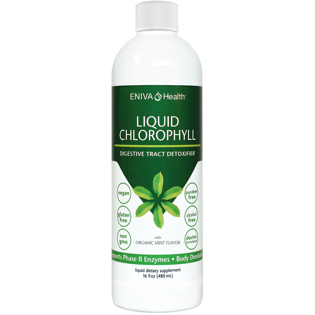 Chlorophyll Liquid - Digestive Detoxifier - Eniva