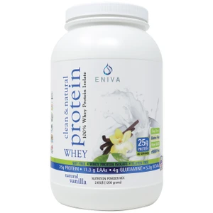 Eniva Natural Whey Isolate Protein powder, highly purified and specialized hydrolyzed whey protein isolates, natural protein peptide hydrolyzates, Bioactive Protein Peptide System (BPPS), lean muscle mass development, all-natural purified, natural source branched chain & essential amino acids, supports heart and immune health*
