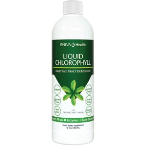 Liquid Chlorophyll, Digestive Tract Detoxifier, Support Phase II Enzymes, Body Deodorizer, Paraben Free, Gluten Free, Alcohol Free, Vegan, Helps with Bad Breath, Naturally Bad Breath and Stinky Feet Deodorizer, ID 11005