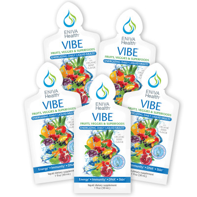 Eniva VIBE Fruit Sensation Packets, 20 quantity, 1 oz each packet, dietary supplement