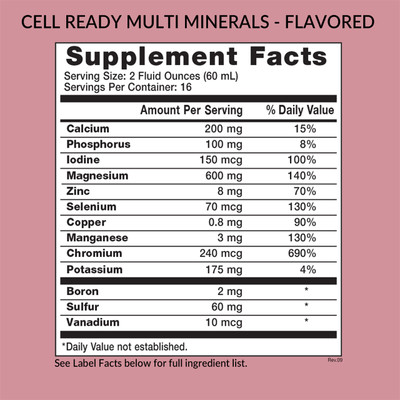 dietary supplement, back panel label, Supplement Facts, Nutritional Facts, Ingredient Facts, Product ID 17005