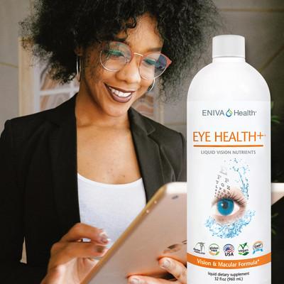 Eniva Eye Health+ utilizes Eniva's proprietary liquid technology to provide liquid vitamins, minerals and antioxidants for healthy eyes.*