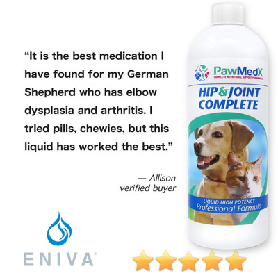 Great customer review of PawMedX Hip & Joint
