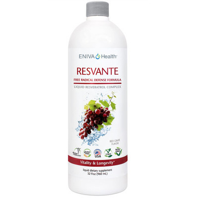 Resvante Trans-Resveratrol, 32 oz, liquid supplement
