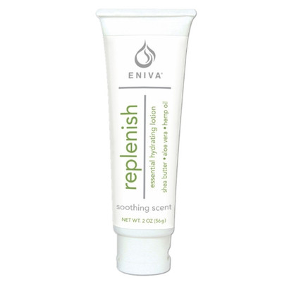 Eniva Replenish Natural Hydrating Lotion, nourishes body with a natural moisture-rich botanicals and oils, quickly absorbs, hydrates and softens skin, velvety nutrients penetrate for firm, smooth, radiant skin hydration, nourishing and hydrating botanicals oils,* non-greasy lotion, Coconut Oil, Hemp Oil, Bamboo, Oatmeal, Aloe Vera, Green Tea, Shea Butter, Safety Promise, No Parabens, No Phthalates, No MEA, TEA or DEA, No Glycols or Aluminum, No SLS or other sulfates, No Dyes or Artificial Fragrances