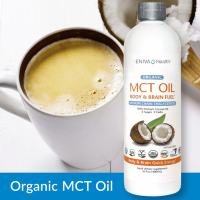 Use Eniva Organic MCT Oil in delicious coffee drinks