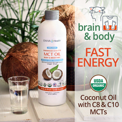 Organic MCT Oil, brain & body, fast energy