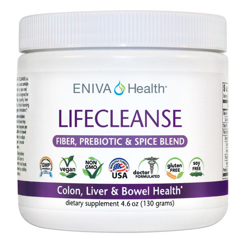 Eniva LifeCleanse Fiber Complex Powder, 4.23 oz