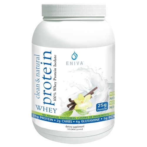 Eniva Natural Whey Protein, 1 lb