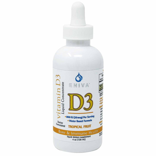 Eniva Vitamin D3 Liquid Concentrate, 120 mL, liquid dietary supplement